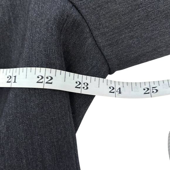 NWOT M.M Lafleur The Roxane Double Breasted Blazer Light Twill Charcoal Gray +2 - Picture 12 of 15